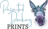 Painted Donkey Prints